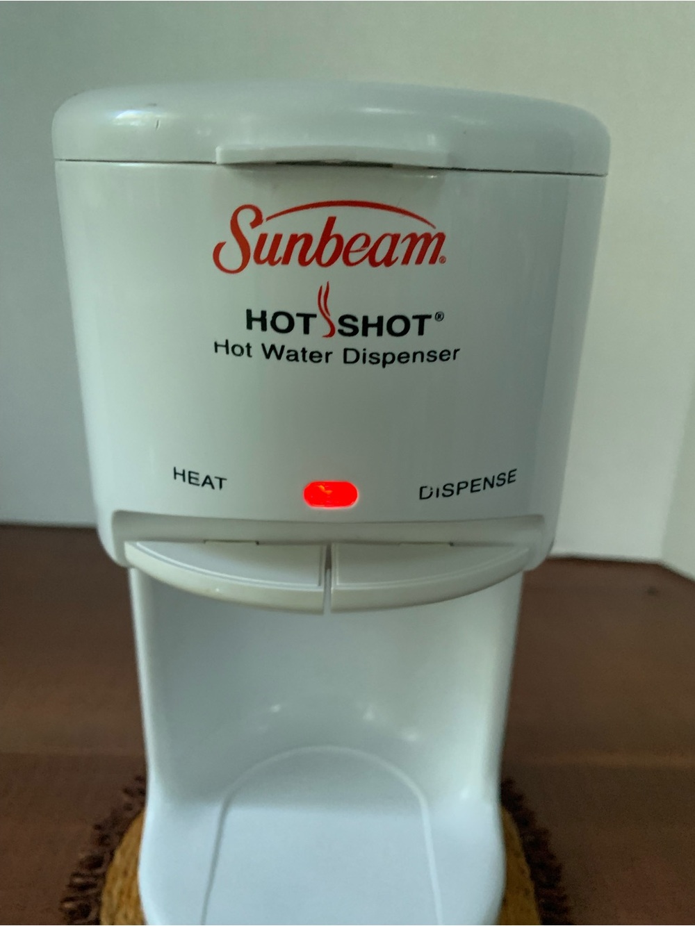 👀 Vintage Sunbeam Hot Shot Hot Water Dispenser #3211 Tested Works Great!